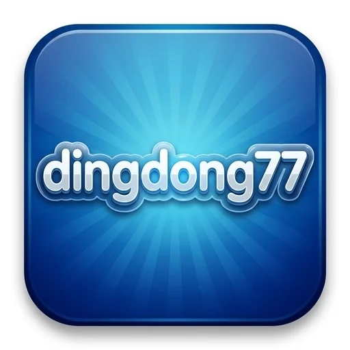 dingdong77 Logo - Resmi